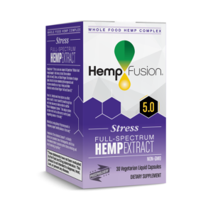 HempFusion Stress Hemp Extract Carton