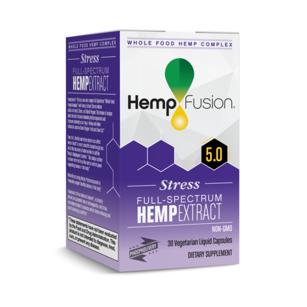 HempFusion Stress Hemp Extract Carton